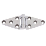 Maxbell 304 Stainless Steel Polished Flush Door Hinge for Boat Marine Home