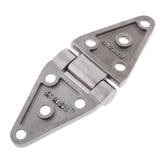 Maxbell 304 Stainless Steel Polished Flush Door Hinge for Boat Marine Home