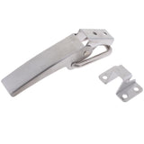 Maxbell 304 Stainless Steel Anti-Rattle Latch Marine Yacht Boat Locker Fastener Clamp Safety Hasp Catch Tool Type 3