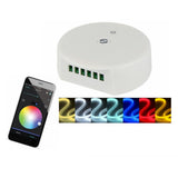 Max 12V 24V Wireless LED Controller for RGB RGBW LED Strip iOS Android iPhone
