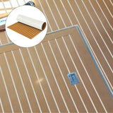 Max Marine Floor EVA Foam Boat Sheet Teak Decking Self-Adhesive Mat Color 1