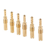 Max 6pcs Slow/Pilot Jet Kit For PWK Keihin OKO CVK 32 35 38 40 42 45