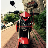 Max Headlight Cover Wind Shield Screen for Honda Grom MSX125 2014-2015 Red