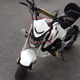 Max Headlight Cover Wind Shield Screen for Honda Grom MSX125 2014-2015 Red