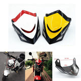 Max Headlight Cover Wind Shield Screen for Honda Grom MSX125 2014-2015 Black
