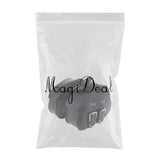 Maxbell Motorcycle Saddle Bags Two Black Leather Side Pouch Panniers PU Leather