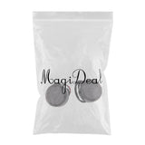 Maxbell Universal 2pcs Round Turn Signal Amber LED Light Smoke Lens for Harley Softail