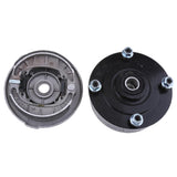 Max 4 Studs Drum Brake Housing Wheel Hub+Shoes 110cc 125cc ATV Quad 110mm Left