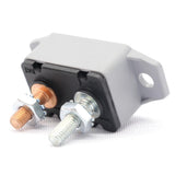 Max 12V / 24V Circuit Breaker & Cover Dual Battery Fuse Automatic Auto Reset 15A