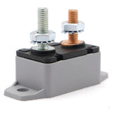 Max 12V / 24V Circuit Breaker & Cover Dual Battery Fuse Automatic Auto Reset 20A
