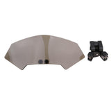 Maxbell Motorcycle Clip-on Windshield Windscreen Extension Deflector Universal Smoke