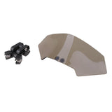 Maxbell Motorcycle Clip-on Windshield Windscreen Extension Deflector Universal Smoke
