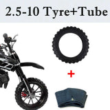 Max Black 2.50-10 2.50x10 Rubber Tire & Inner Tube Set for CRF50 XR50 PW50
