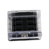Maxbell 6-Way Fuse Block – Fuse Box with LED Warning Indicator & Cover for Automotive Car Boat Marine RV Truck DC 32V
