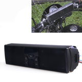 Max Motorcycle Audio Sound System APP Control FM Radio Stereo Speakers Black