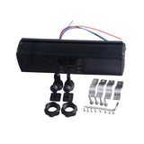 Max Motorcycle Audio Sound System APP Control FM Radio Stereo Speakers Black