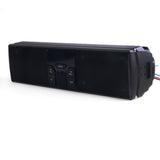 Max Motorcycle Audio Sound System APP Control FM Radio Stereo Speakers Black