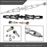 Max Shift Linkage for Harley Softail FXDWG Dyna Wide Glide FLHR FLHT  Black