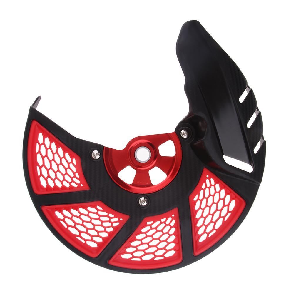 Max Front Brake Disc Guard Protector Cover For HONDA CRF250L CRF250M 12-16 Black