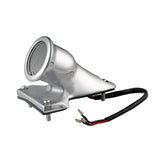 Max 12V Motorcycle Grid LED Brake Tail Light with Metal Shell for Harley Silver