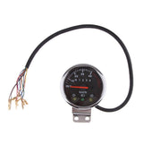 Maxbell 12V Motorcycle Gauges Odometer KMH Speedometer Gauge for Motorcycle ATV Quad
