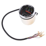 Maxbell 12V Motorcycle Gauges Odometer KMH Speedometer Gauge for Motorcycle ATV Quad