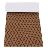 Max Boat Flooring Mat Faux Teak Decking Yacht Sheet Pad Cross Dark Grey