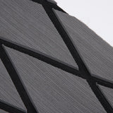 Max Boat Flooring Mat Faux Teak Decking Yacht Sheet Pad Cross Dark Grey