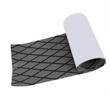 Max Boat Flooring Mat Faux Teak Decking Yacht Sheet Pad Cross Dark Grey