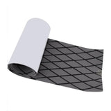 Max Boat Flooring Mat Faux Teak Decking Yacht Sheet Pad Cross Dark Grey