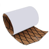 Max Boat Flooring Mat Faux Teak Decking Yacht Sheet Pad Cross Light Brown