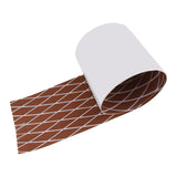 Max Boat Flooring Mat Faux Teak Decking Yacht Sheet Pad Cross Brown White Stripe