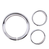 Max Motorcycle 7" Headlight & 4.5" Auxiliary Lights Trim Ring Visor for Harley