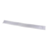 Max 50x4.5cm Motorcycle DIY Fuel Gas Tank Decal Sticker for Cafe Racer Silver