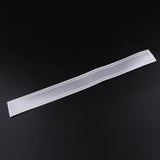 Max 50x4.5cm Motorcycle DIY Fuel Gas Tank Decal Sticker for Cafe Racer Silver