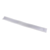 Max 50x4.5cm Motorcycle DIY Fuel Gas Tank Decal Sticker for Cafe Racer Silver