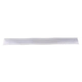 Max 50x4.5cm Motorcycle DIY Fuel Gas Tank Decal Sticker for Cafe Racer Silver