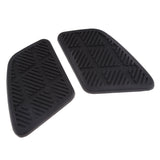 Max 2Pcs Motorcycle Gas Fuel Tank Rubber Pad Protector for Retro Cafe Racer
