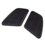 Max 2Pcs Motorcycle Gas Fuel Tank Rubber Pad Protector for Retro Cafe Racer