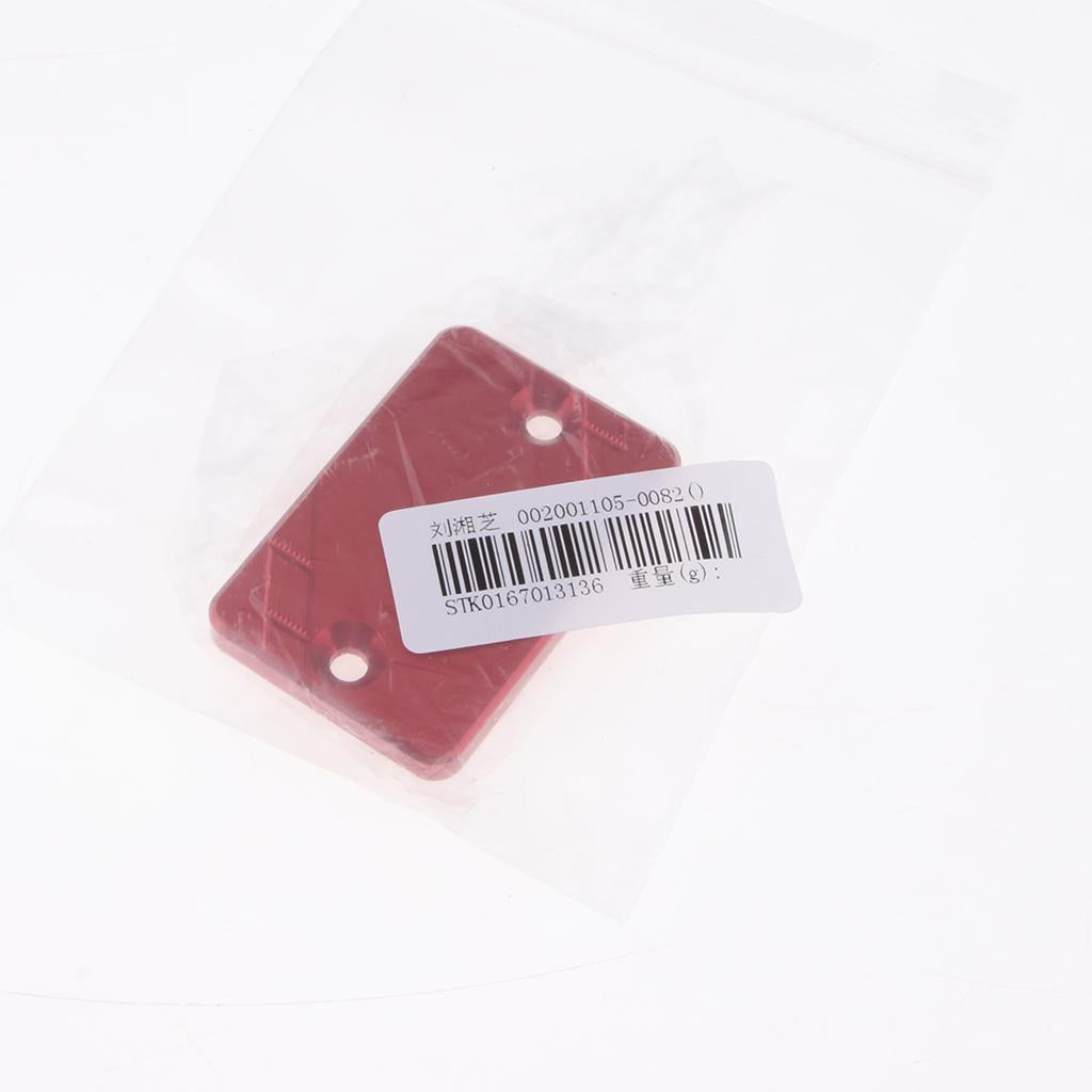 Max Motorcycle Front Brake Fluid Reservoir Cap Cover for Honda Red