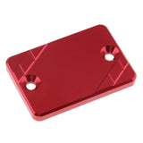 Max Motorcycle Front Brake Fluid Reservoir Cap Cover for Honda Red