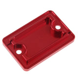 Max Motorcycle Front Brake Fluid Reservoir Cap Cover for Honda Red