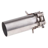 Maxbell Heavy Duty Exhaust System Pipe Muffler Pipe Middle Link Tube for Yamaha R6