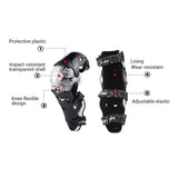 Max Pair Motorcycle Motocross Body Protective Gear Knee Shin Guard Pad Yellow