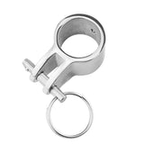 Maxbell 1'' Boat Bimini Top Fittings Jaw Slide Hinged with Quick Release Pin Ring