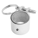 Maxbell 1'' Boat Bimini Top Fittings Jaw Slide Hinged with Quick Release Pin Ring