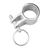 Maxbell 1'' Boat Bimini Top Fittings Jaw Slide Hinged with Quick Release Pin Ring