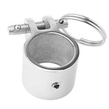 Maxbell 1'' Boat Bimini Top Fittings Jaw Slide Hinged with Quick Release Pin Ring