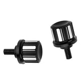 Max Black Aluminum Seat Mount Bolt Screw Cap Nut for Harley Mounting Seat 1