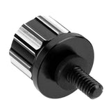Max Black Aluminum Seat Mount Bolt Screw Cap Nut for Harley Mounting Seat 1